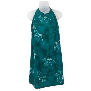 Bahama Mama Sun Wear Palm Tree Print Sun Dress